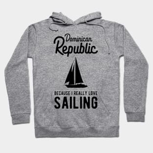 Dominican Republic Yacht Sailing Hoodie